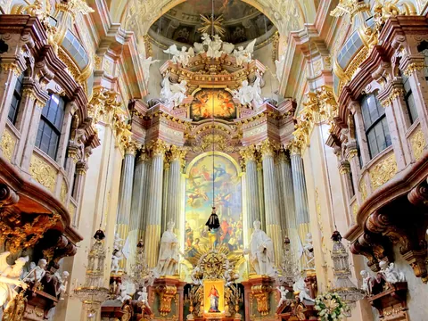 Concierto de música clásica en la iglesia de San Pedro de Viena