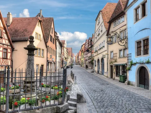Fuente Plonleinbrunnen excursión Tren Rotemburgo desde Nuremberg