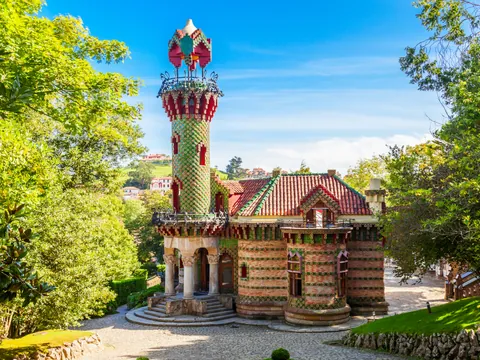 El Capricho de Gaudí en Comillas, Cantabria.