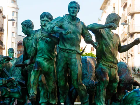 tour privado Pamplona Estatua Encierr visita guiada Navarra
