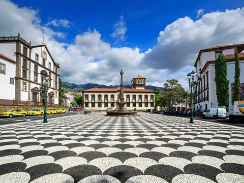 Plaza del Municipio en Funchal