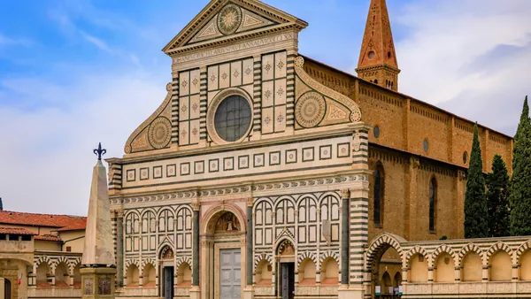 Exterior de la basílica de Florencia, una de las paradas de esta excursión.