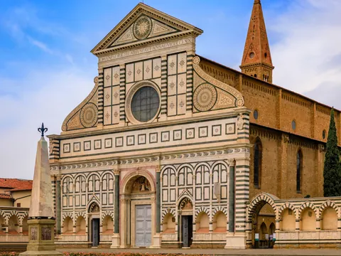 Exterior de la basílica de Florencia, una de las paradas de esta excursión.
