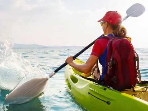Excursión en kayak a Cales Coves desde Cala en Porter