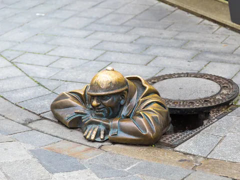 Estatua Cumil Bratislava