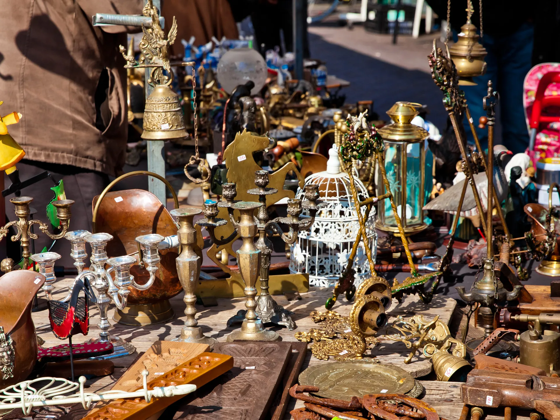Puestos en el Mercado Waterlooplein-Ámsterdam que ver-Guía de viaje 