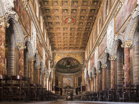 Interior de la Basílica de San Marcos en Venecia