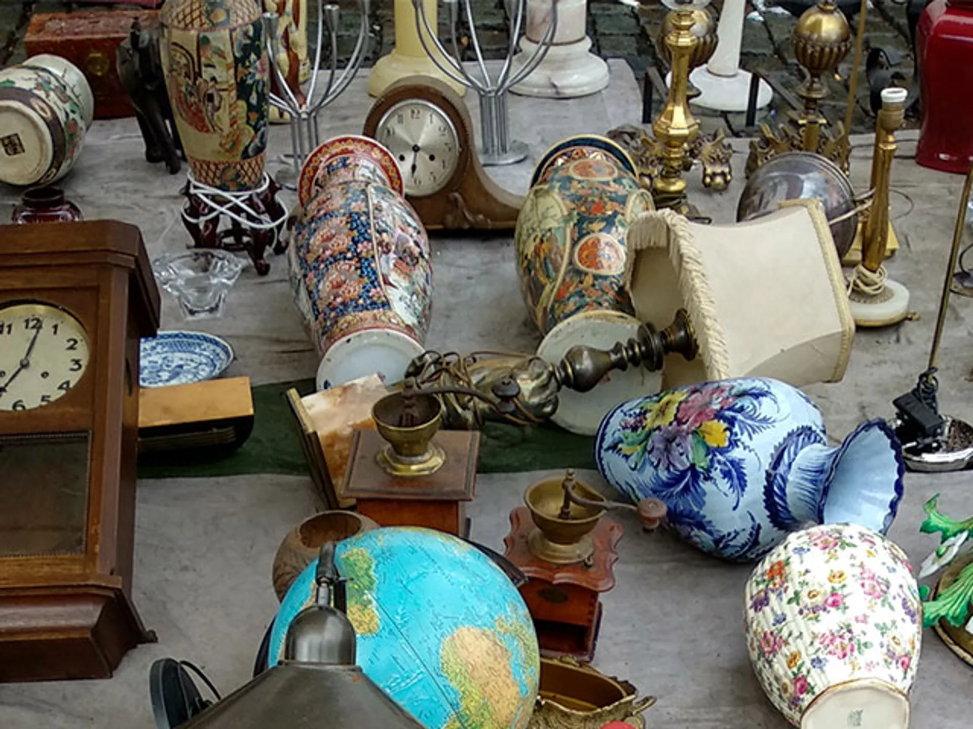 Antigüedades en uno de los mejores mercados de Bruselas