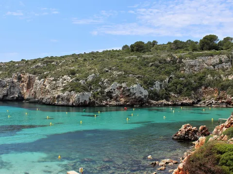 bahía de Es Canutells, Menorca
