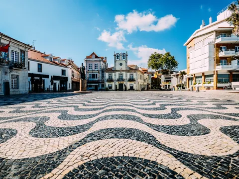 Casco histórico de la ciudad portuguesa de Cascais