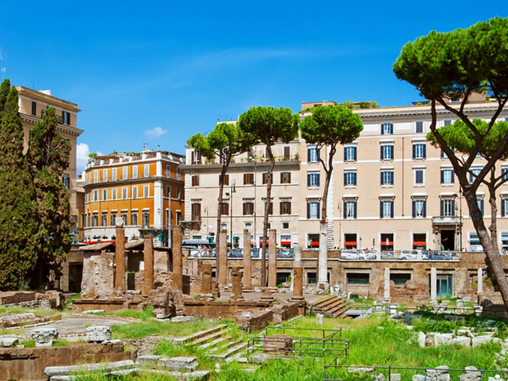 Largo di torre argentina Barrio judío de Roma Buendía Tours