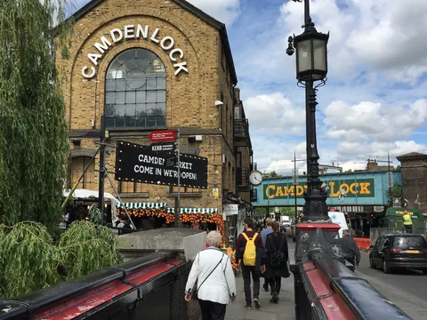 Lock free tour Camden Town Londres