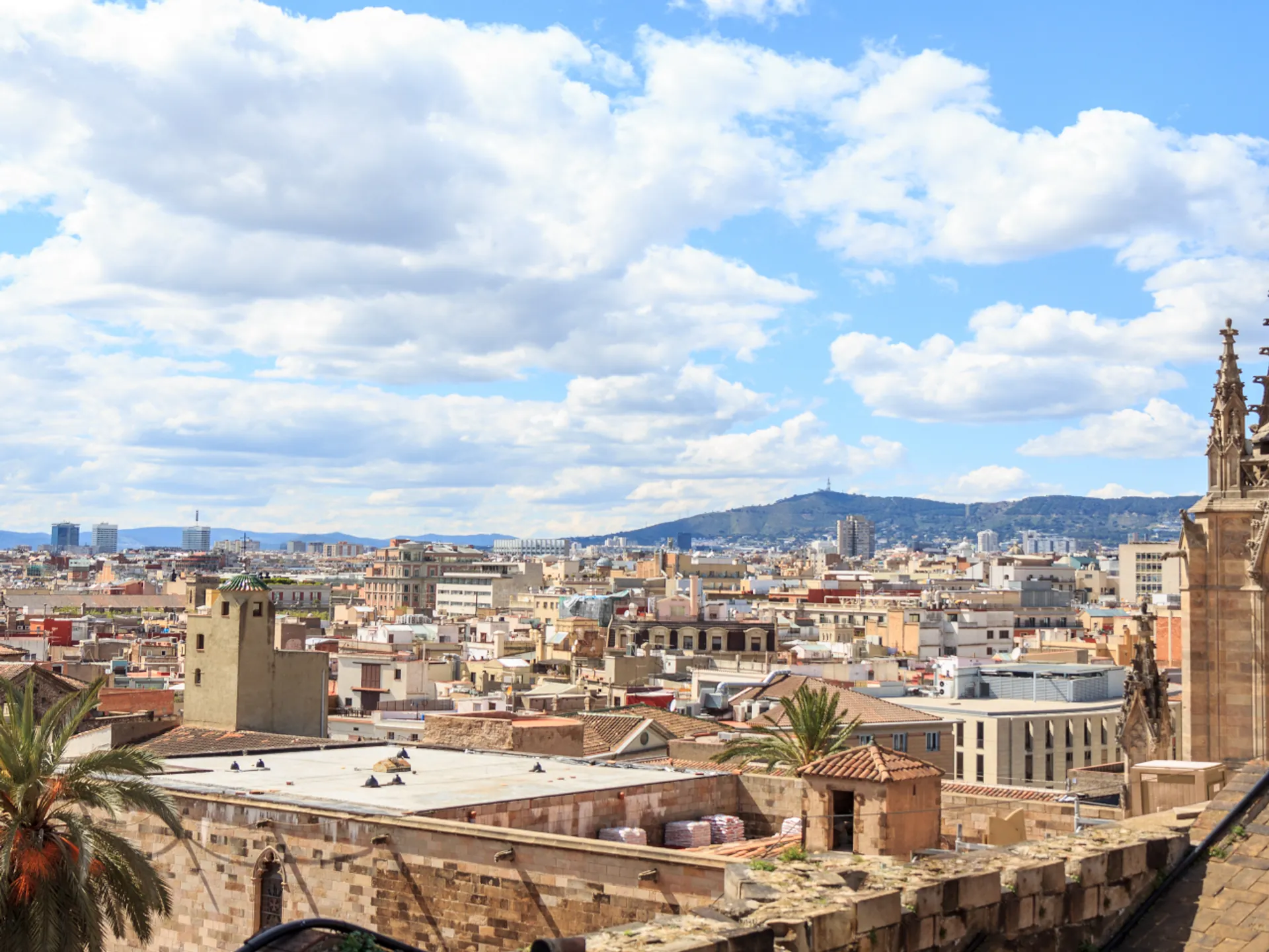 Terraza de la Catedral de Barcelona - Catedral de Barcelona - Qué ver en Barcelona - Guía de Viajes Barcelona - Buendía Tours