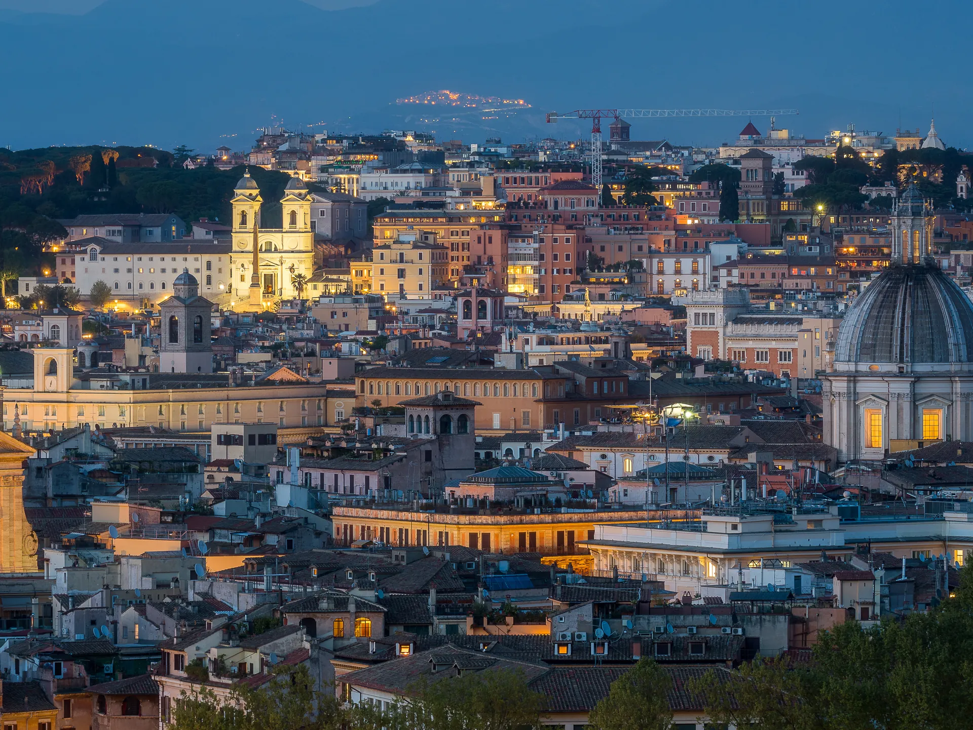 Colina del Gianicolo, Roma