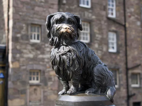 Estatua del perro Bobby