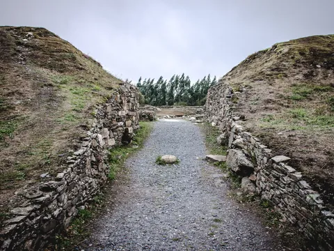 Un día nublado en el Castro de Viladonga, Lugo