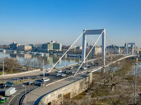 Cruzaremos el icónico puente de Elisabeth durante este gran tour por Budapest.