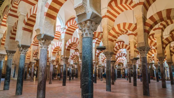 Interior de la Mezquita-Catedral de Córdoba, Andalucía