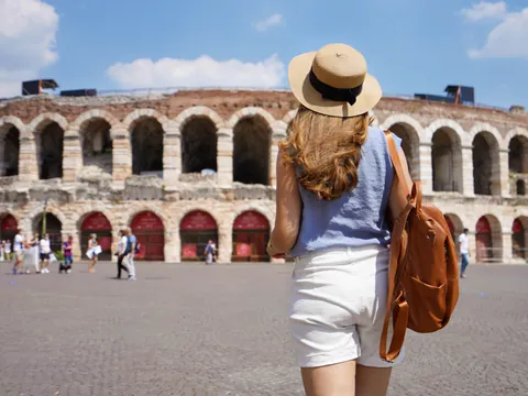 El anfiteatro de la Arena es uno de los monumentos más importantes de Verona.