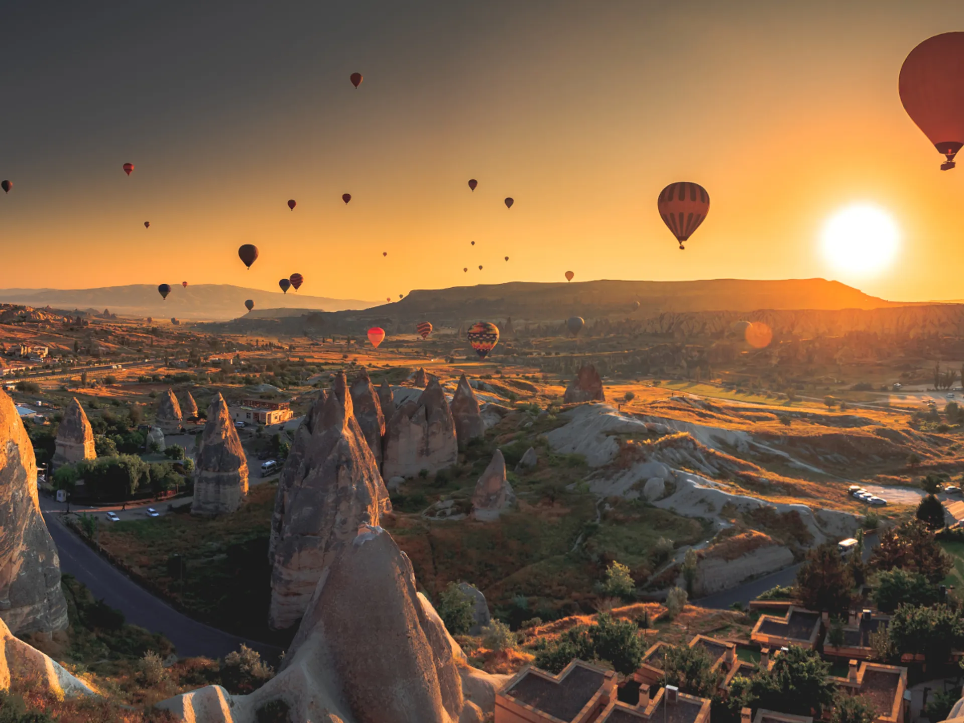 Paseo en globo por la Capadocia al amanecer