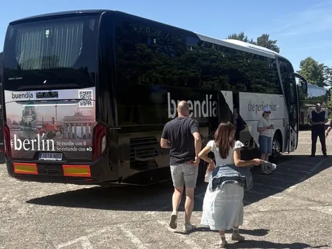 Autobús de buendía en Berlín