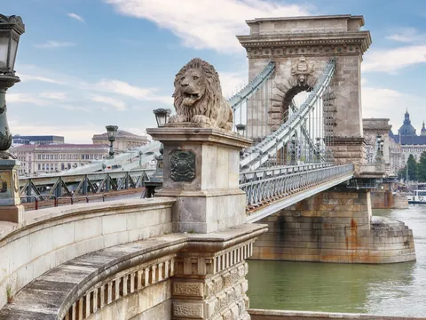 Puente Cadenas en Budapest
