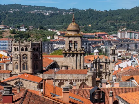 Plano general de Ourense ciudad