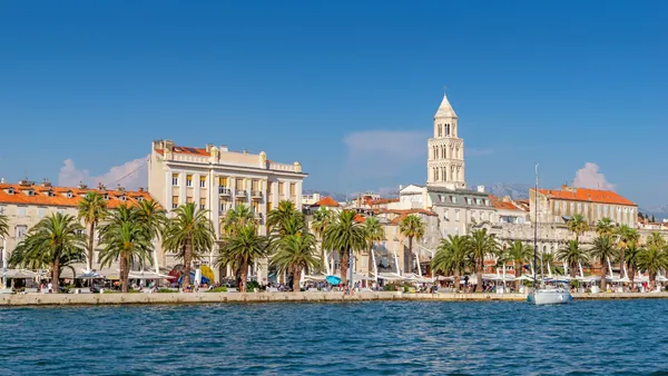Puerto de Croacia en Split
