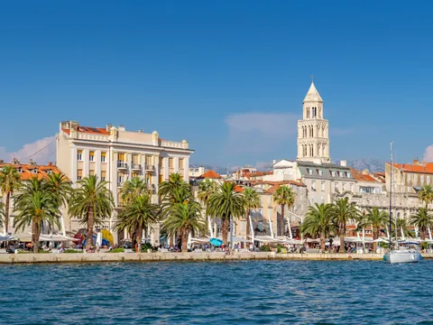 Puerto de Croacia en Split
