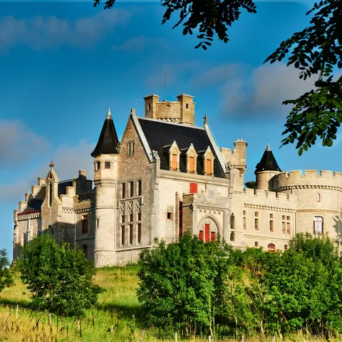 Castillo d'Abbadie Hendaya