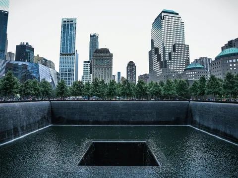 Memorial del 11-S en el World Trade Center, Nueva York, Estados Unidos