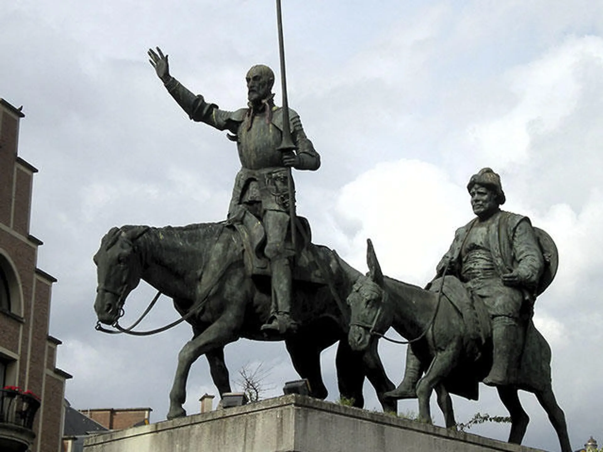 Don Quijote y Sancho en Bruselas Buendía Tours