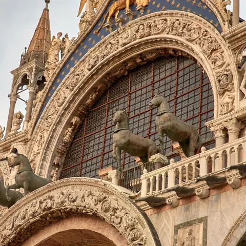 Esculturas Caballos de San Marcos