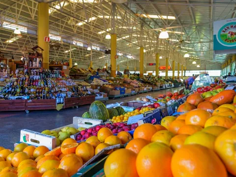 Mercado interior de San Mateo, la segunda parada de esta excursión.