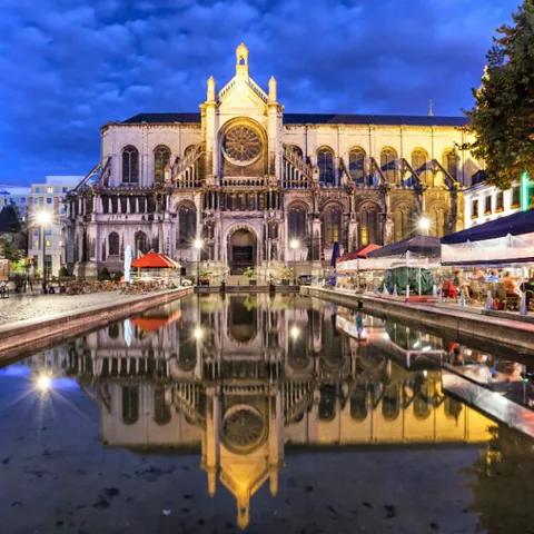 Exterior de la Iglesia de Sainte Catherine