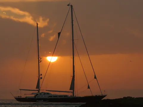 Puesta de sol increíble en Ses Illetes, Formentera