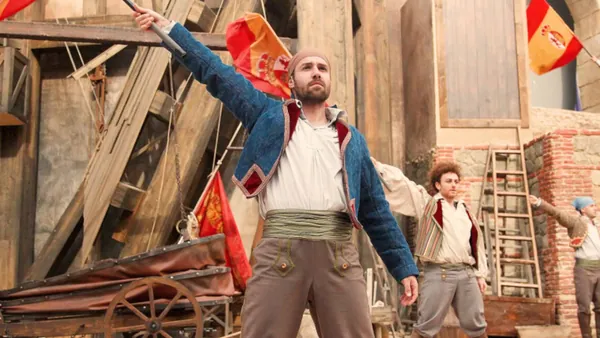 Espectáculo en el Puy du Fou de Toledo