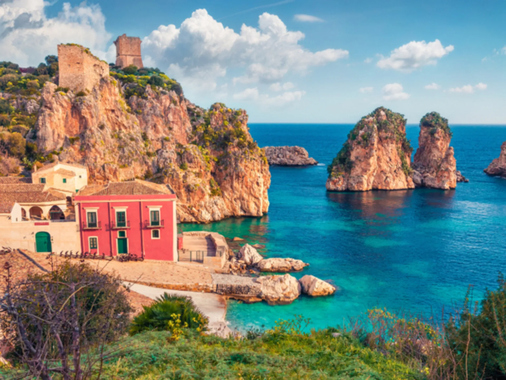 Scopello -Los sitios más espectaculares de Italia- Buendía Tours