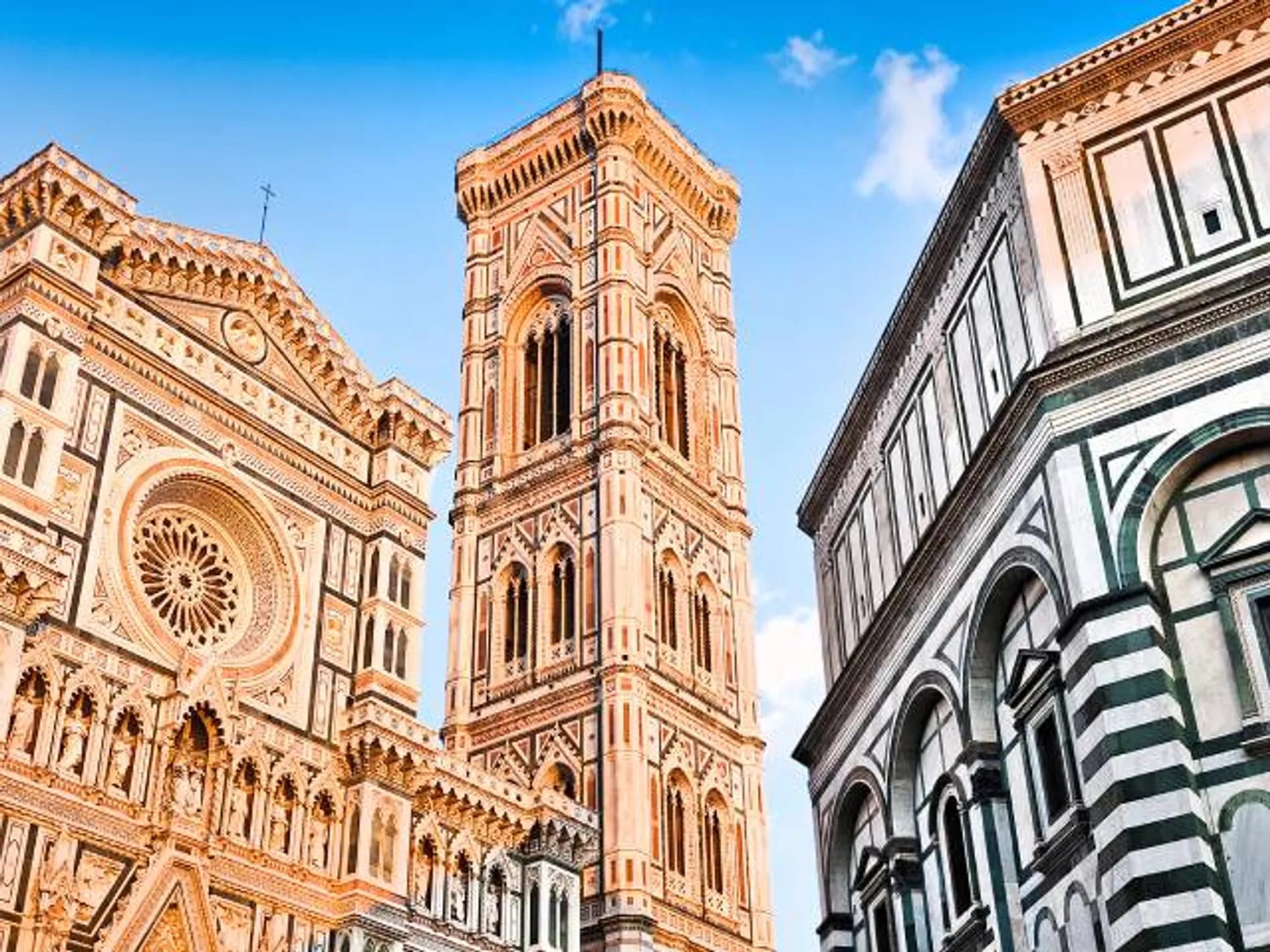 Baptisterio y Campanario Piazza del Duomo - Piazza del Duomo - Qué ver en Florencia - Guía de Viajes Florencia - Buendía Tours