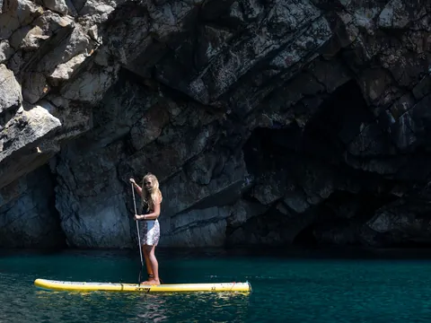 Paddle Surf en Barranco Grottos y Cuevas Buendía