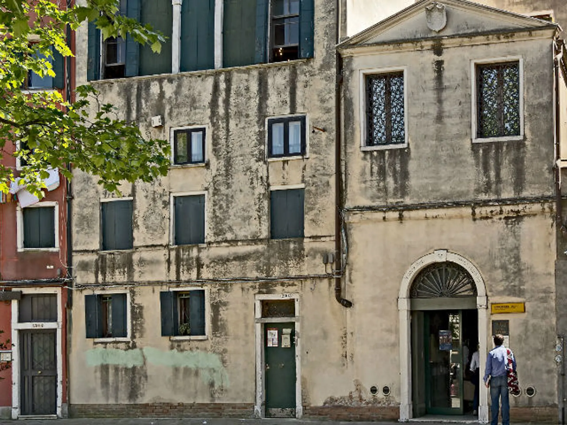 Entrada al Museo Hebraico de Venecia