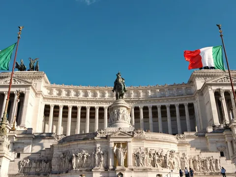 Monumento a Víctor Manuel II en Roma, Italia