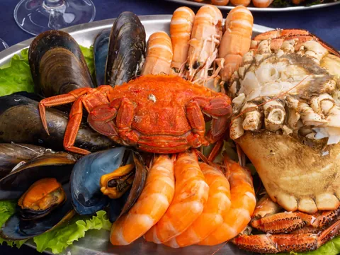 paseo en barco Puesta Sol Mariscada Cena Marisco Ria Arousa Pontevedra Galicia