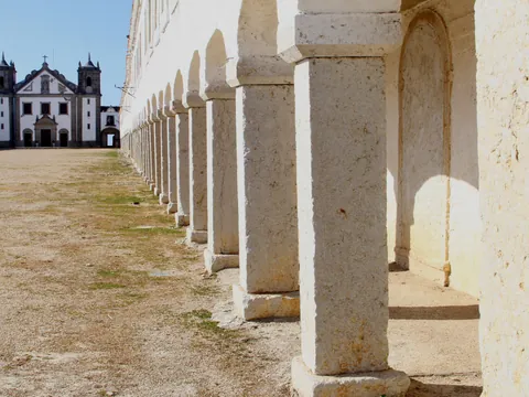 Galerías interiores de la capilla de Nuestra Señora del Cabo, Sesimbra