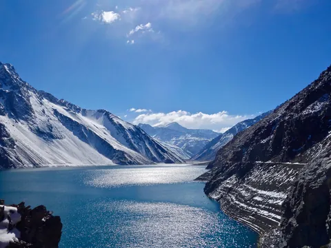 Desde Santiago de Chile: Excursión al Cajón del Maipo y el Embalse del Yeso con picnic