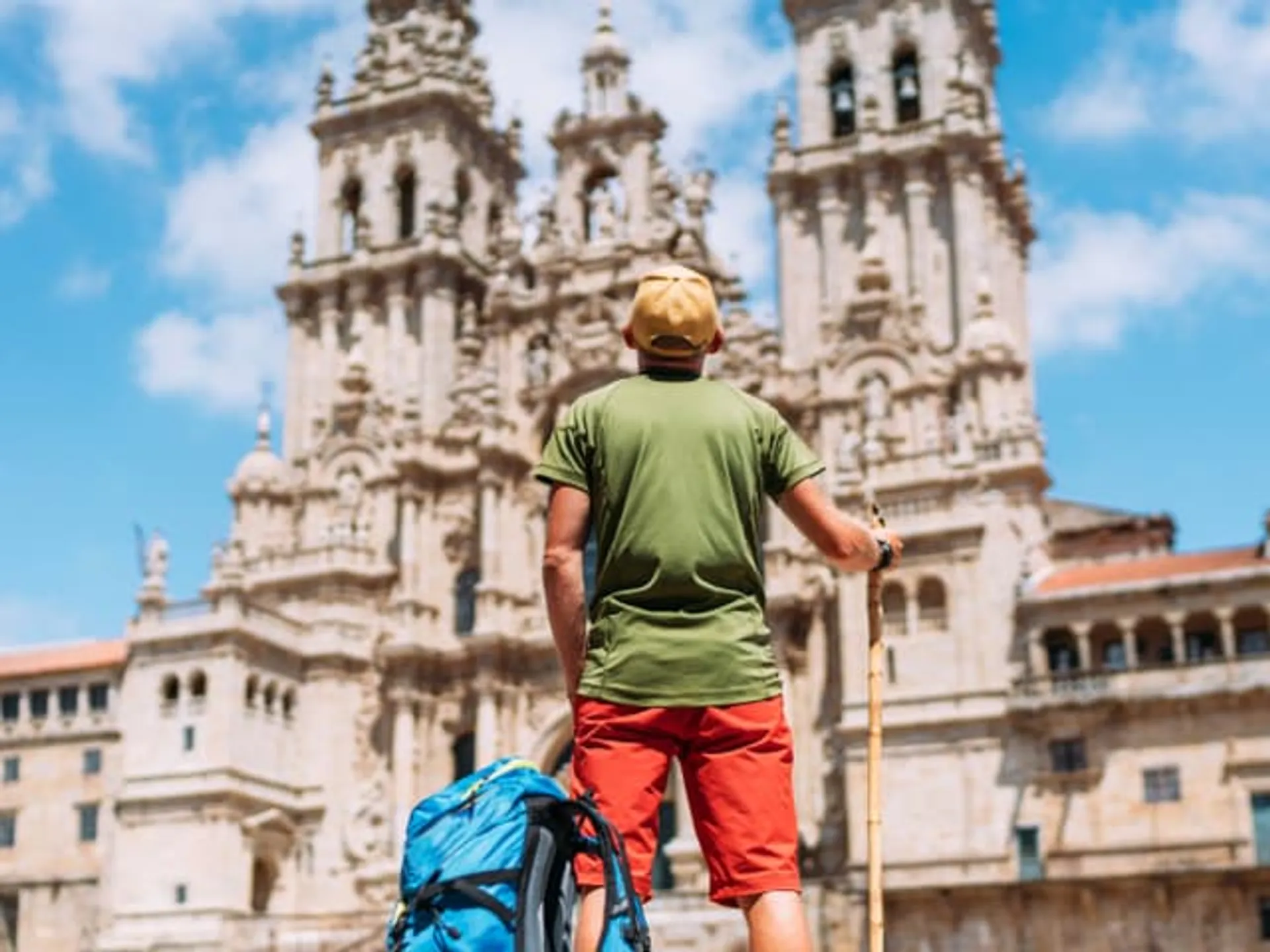 Peregrino en Santiago de Compostela-Camino de Santiago-Blog Buendía Tours 