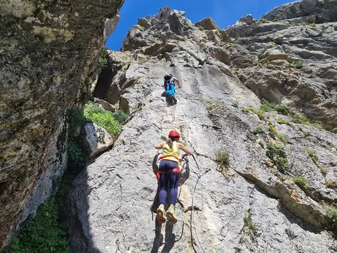 Vía ferrata en Benalauría
