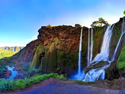 Cascadas de Ouzoud, las más altas de Marruecos, cerca de Marrakech