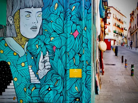 Arte urbano que veremos en el free tour por La Latina y lavapiés.
