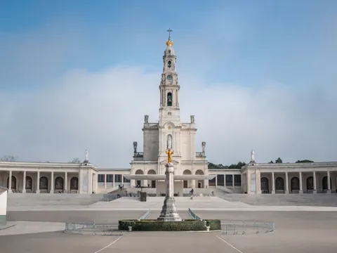 Basílica de Nuestra Señora del Rosario en el Santuario de Fátima